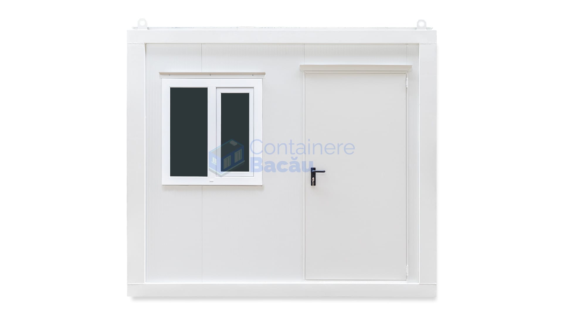 container birou bacau 3metri alb
