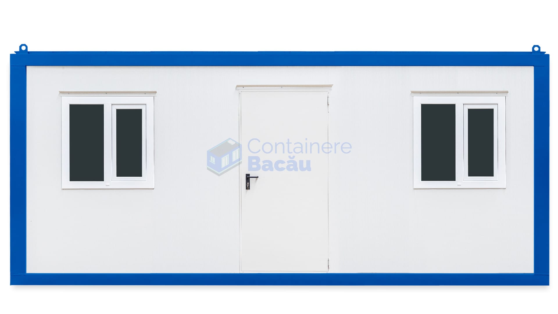 container santier bacau 6metri 2geamuri albastru