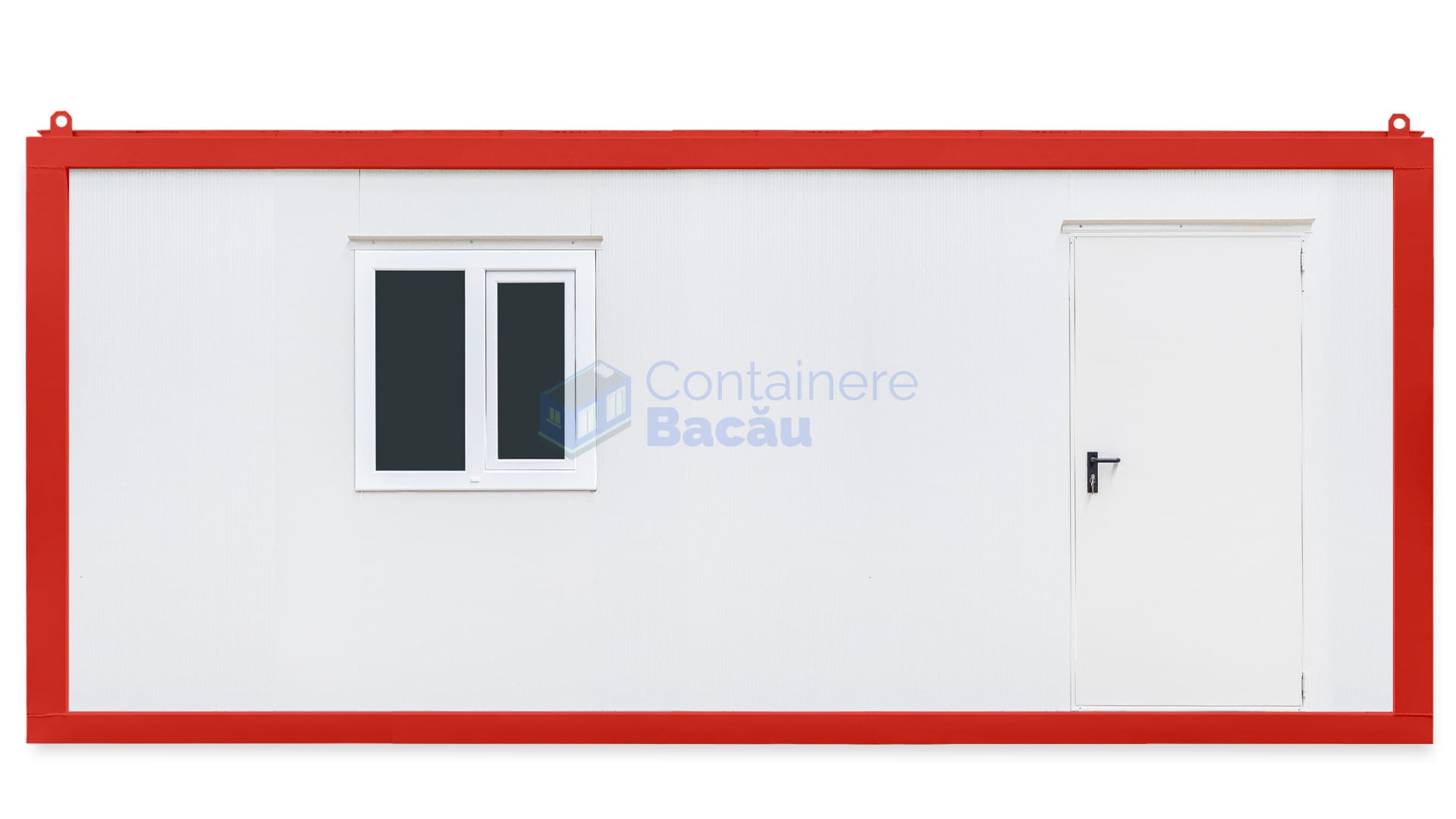 container santier bacau 6metri 1geam rosu
